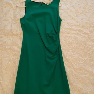 Kenneth Cole emerald green cocktail dress